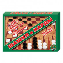 Настольная игра Шашки, Нарды 01069  Десятое королевство Настольная игра Шашки, Нарды 01069  Десятое королевство